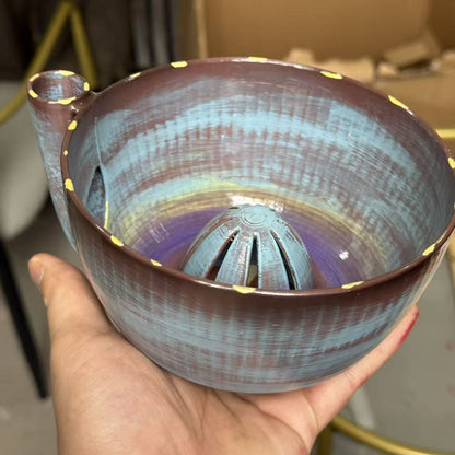 3D-printed berry vortex bowl